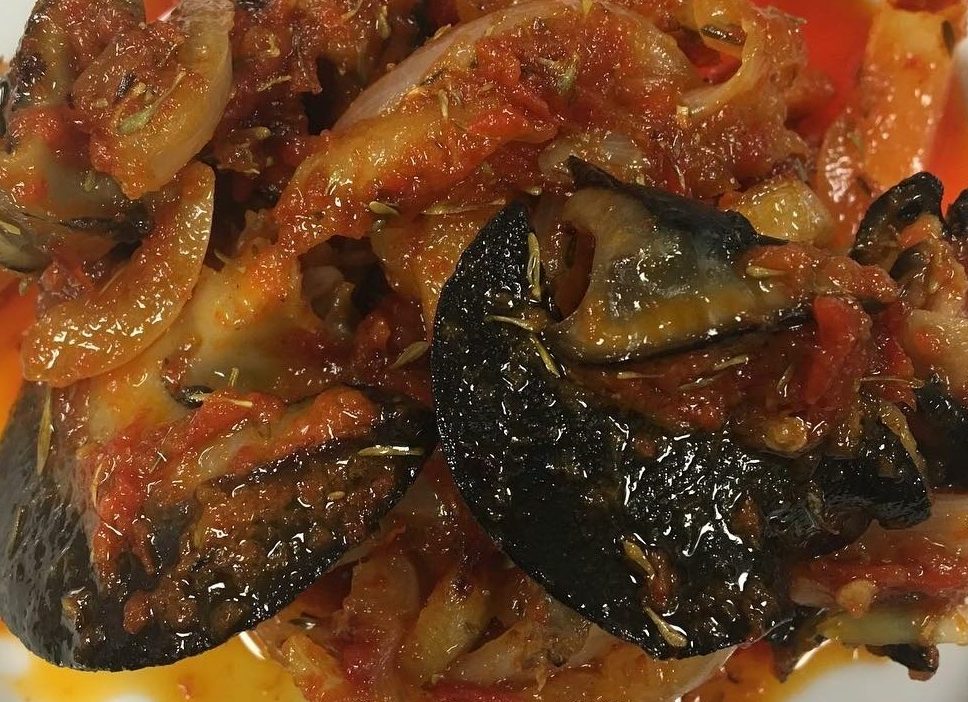 Snail Escargot in Sauce