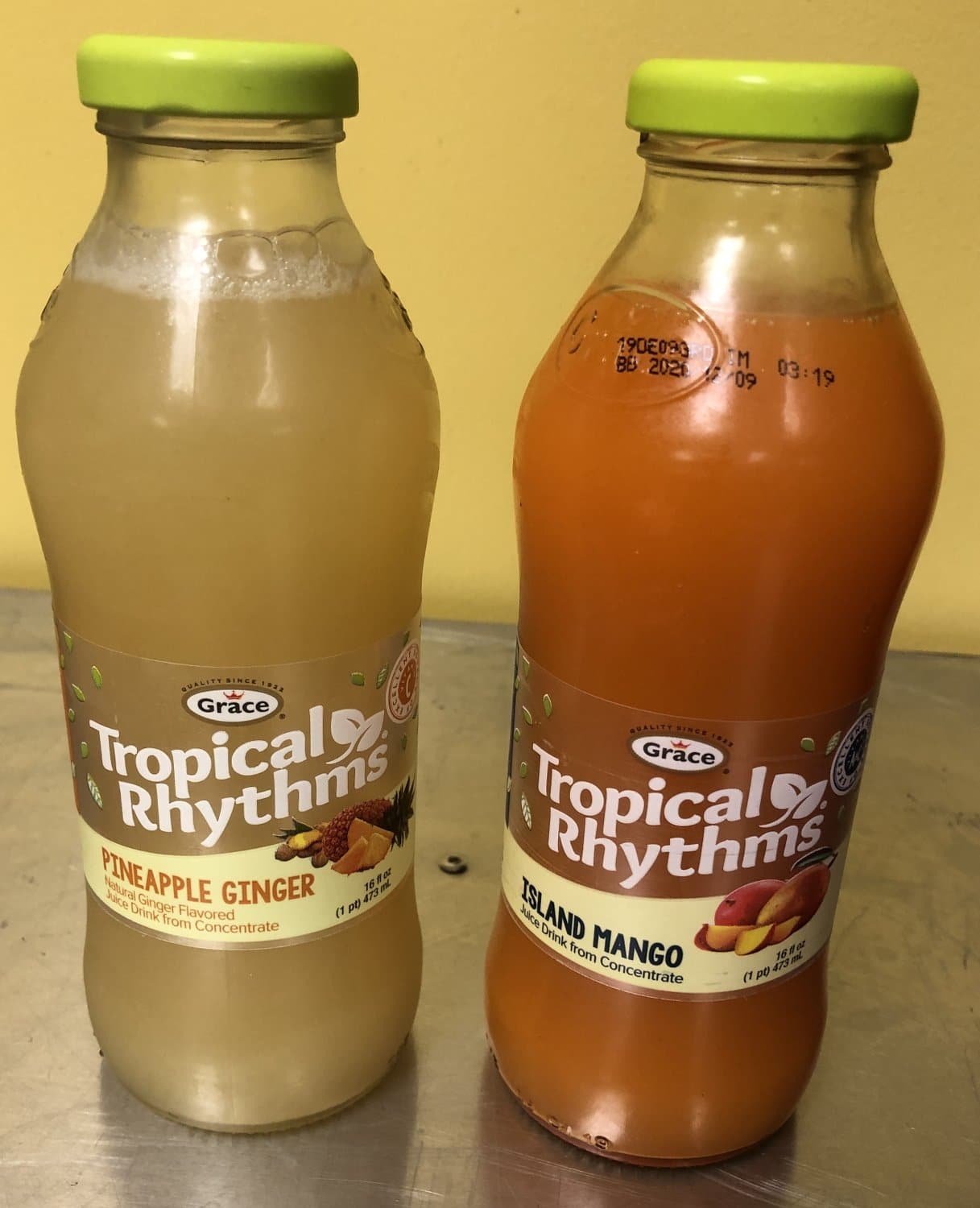 Grace Tropical Rhythms Ginger Drinks